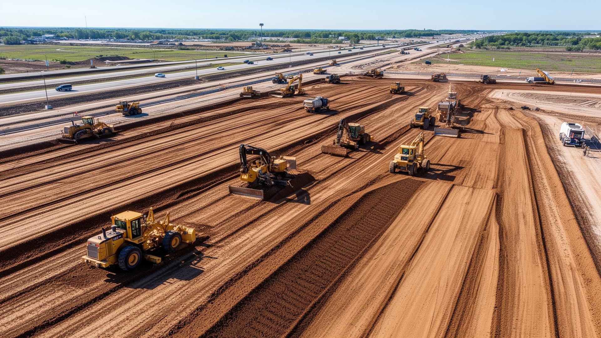 Site Grading construction project